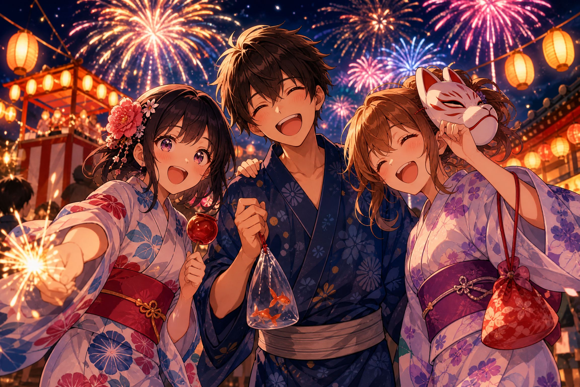 夏日祭典：青春回忆录 - 同人动漫